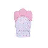 Comfortable Baby Teether Glove Mitt Toy