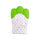 Comfortable Baby Teether Glove Mitt Toy